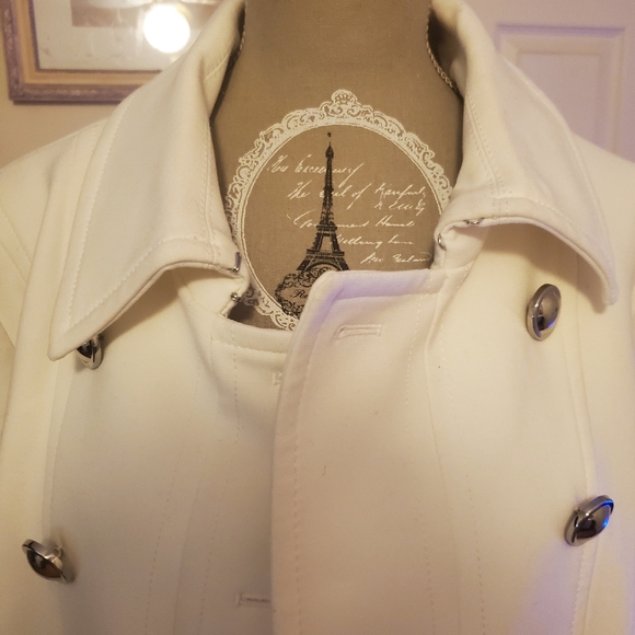 White House Black Market Trench Coat - Picture 10 of 16